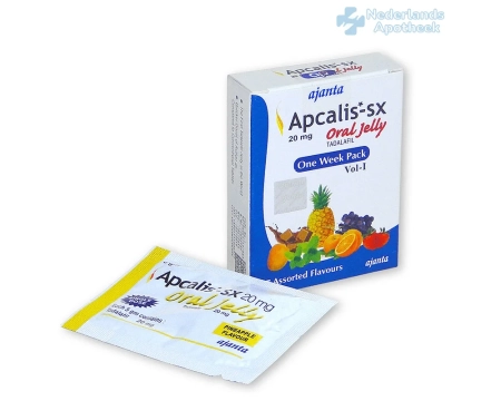 Koop Apcalis SX Jelly 20 mg in Nederland - Beste Prijzen & Snelle Le