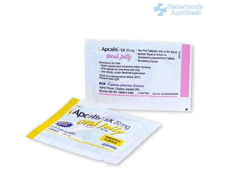 Koop Apcalis SX Jelly 20 mg in Nederland - Beste Prijzen & Snelle Le