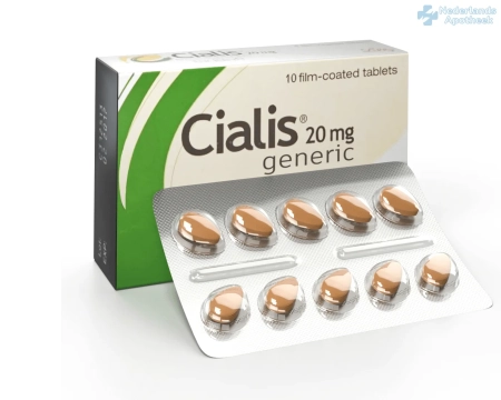 Generiek Cialis bestellen in Nederland - 5, 10, 20, 40 mg online apo