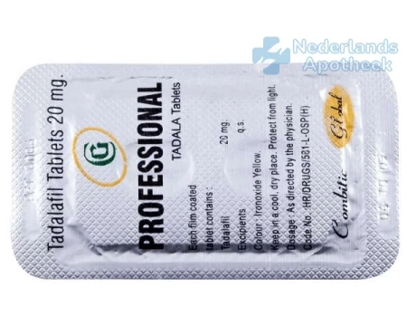 Cialis Professional 20 mg kopen in Nederland zonder recept