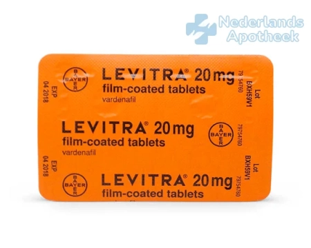 Koop Originele Levitra Online in Nederland - Vardenafil 20mg zonder recept