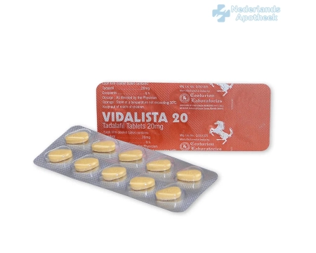 Vidalista 20 mg (Cialis), Het Hele Weekend Lang! - Online Bestellen in Nederland